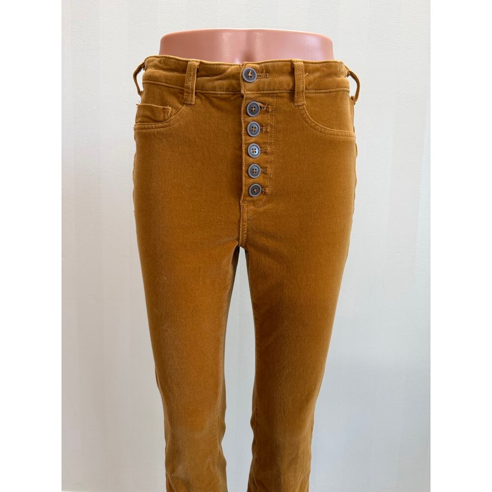 ANTHROPOLOGIE PILCRO Women’s Skinny Corduroy Button Fly Ankle Jeans Sz 29 - Picture 5 of 12